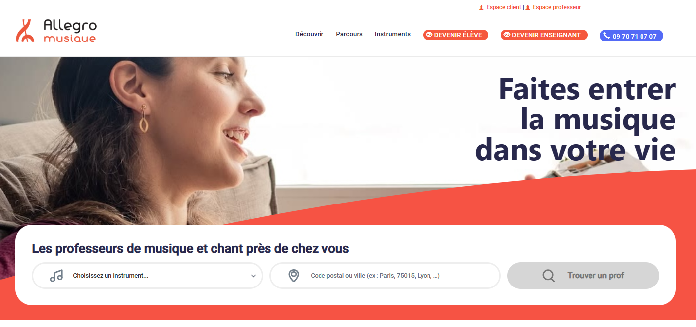 Offrez-vous des cours de chant