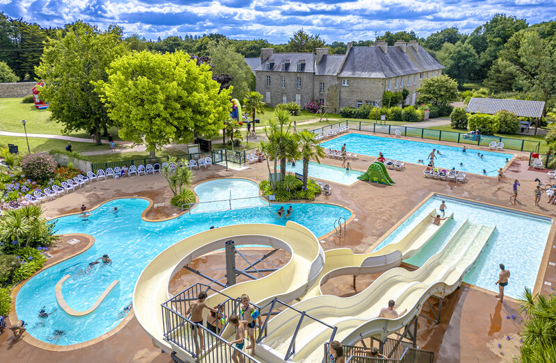 Se ressourcer en Bretagne au camping du château de Galinée…