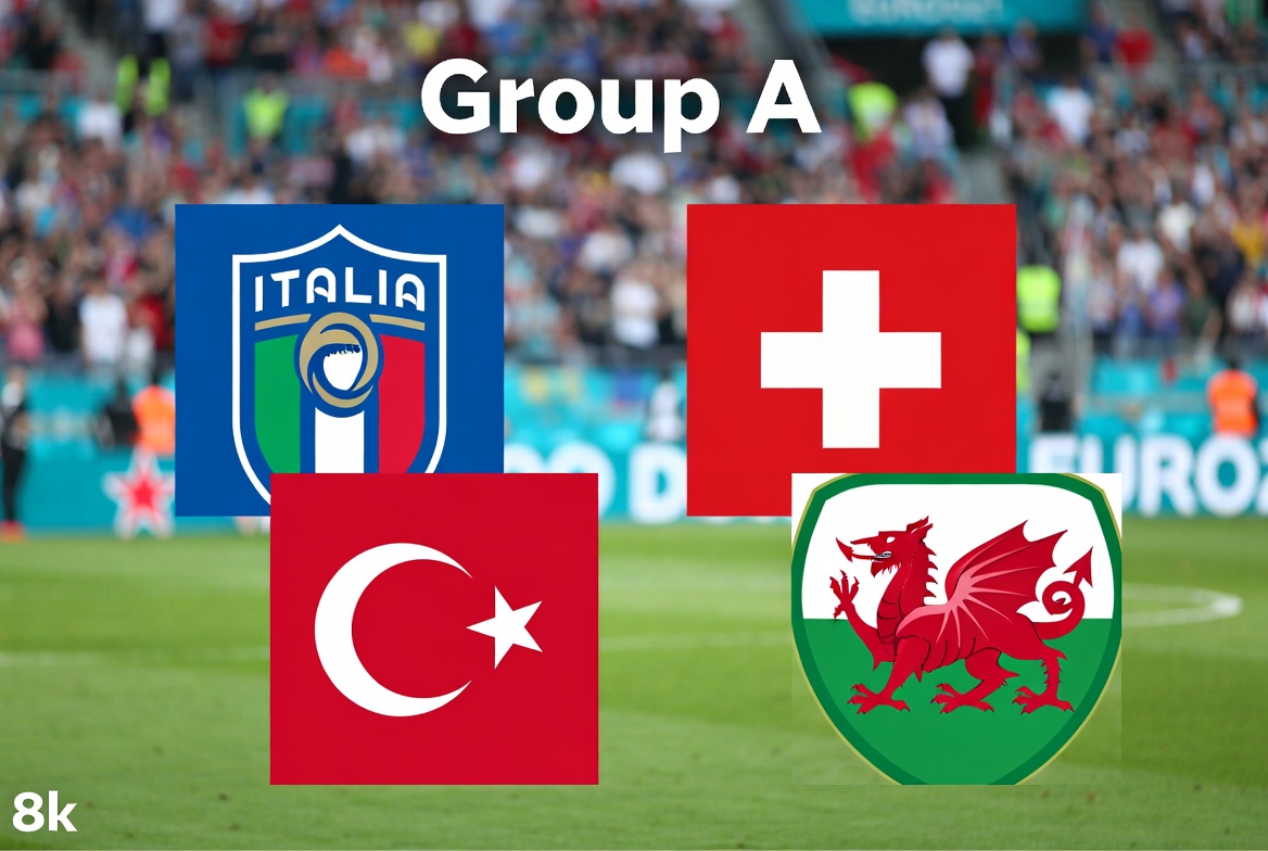 Le programme des Pays de Galles dans le groupe A de l’Euro 2021
