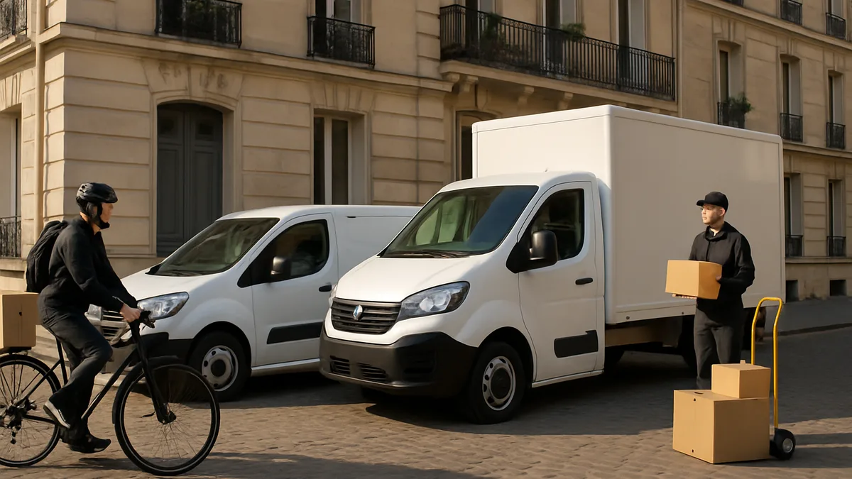 exploration de la gamme de vehicules de central courses courrier express a paris — Exploration de la gamme de véhicules de Central Courses : courrier express à Paris